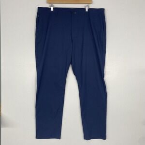 Public Rec Pants Mens 42x32 Blue Performance Chino Straight Leg Stretch Travel